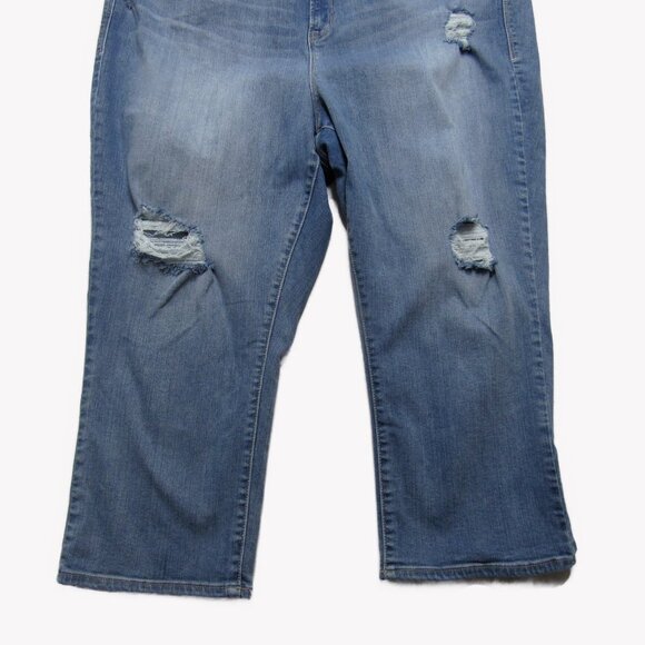 Torrid - Sky High Skinny Crop Jeans _ Size 24 - Picture 2 of 7